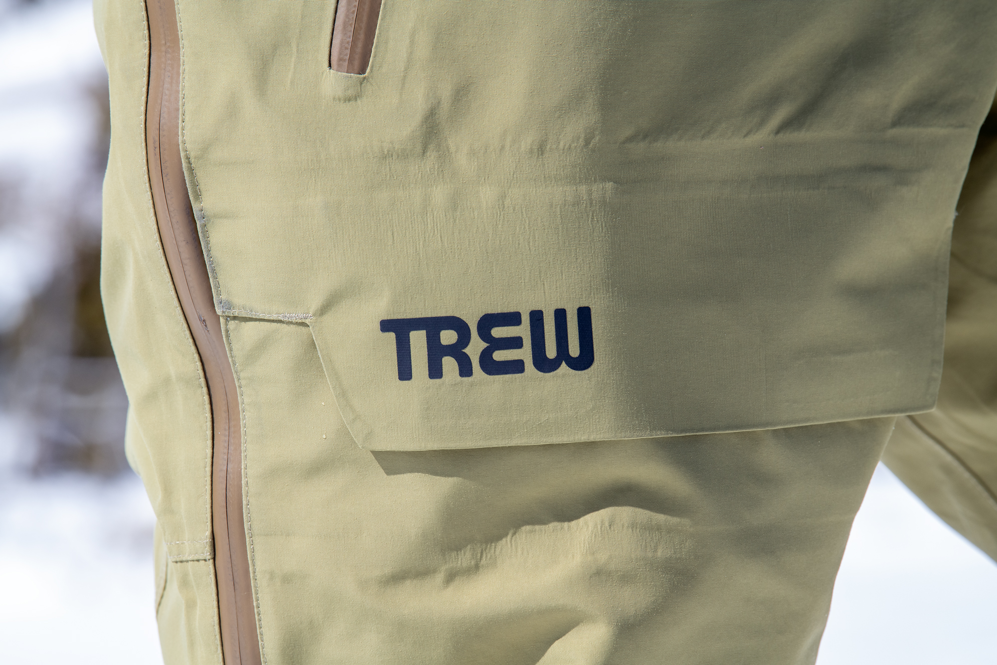 Ski pants (Trew Gear fabric closeup)